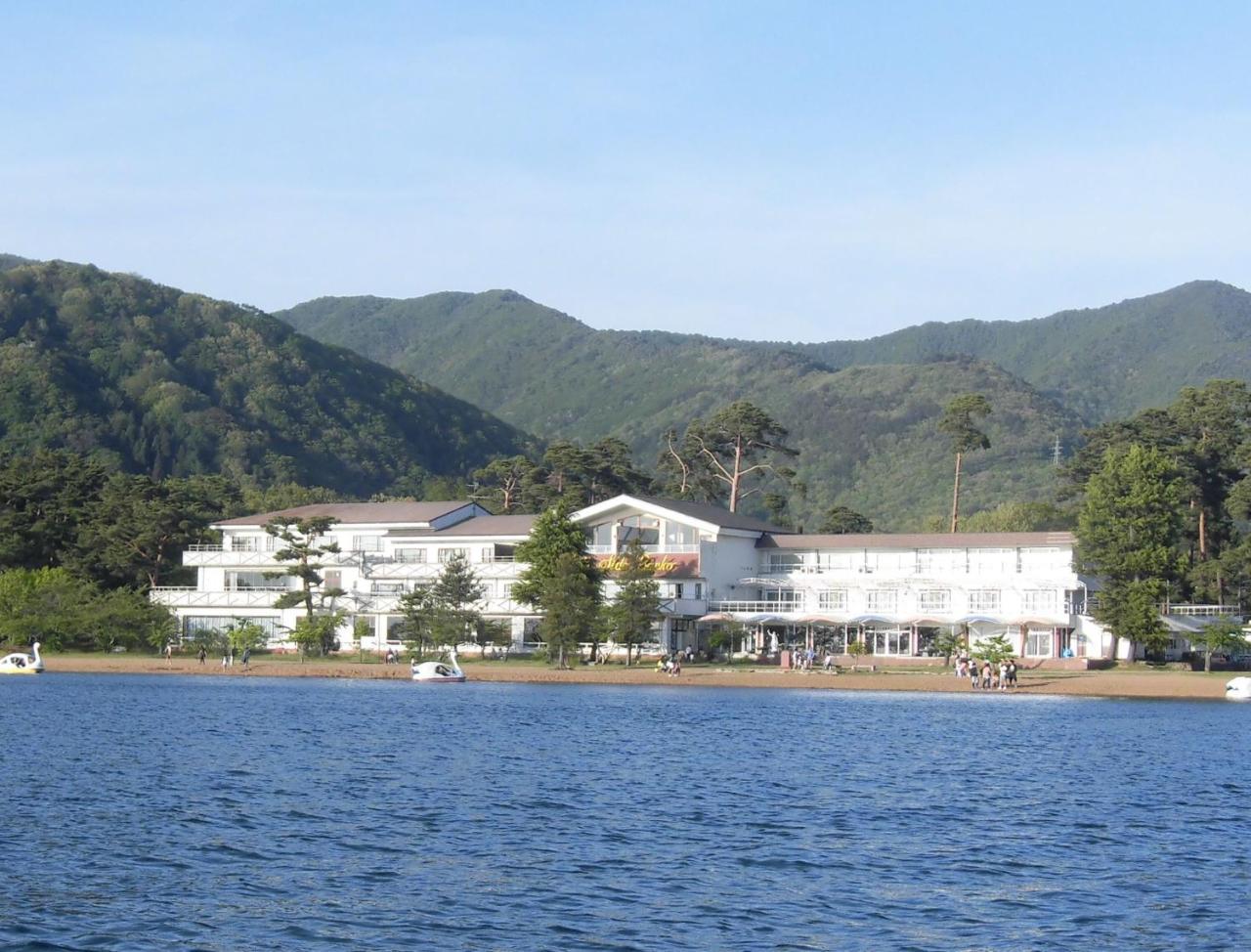 Lakeside Banko Hotel Inawashiro Buitenkant foto